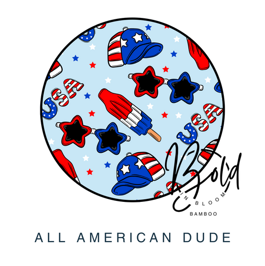 All American Dude Bamboo Children's Set (READY TO SHIP)