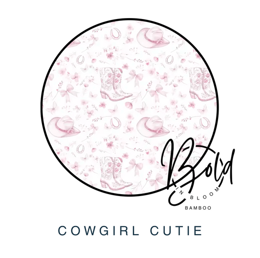 Cowgirl Cutie Bamboo Shorts Set (READY TO SHIP)