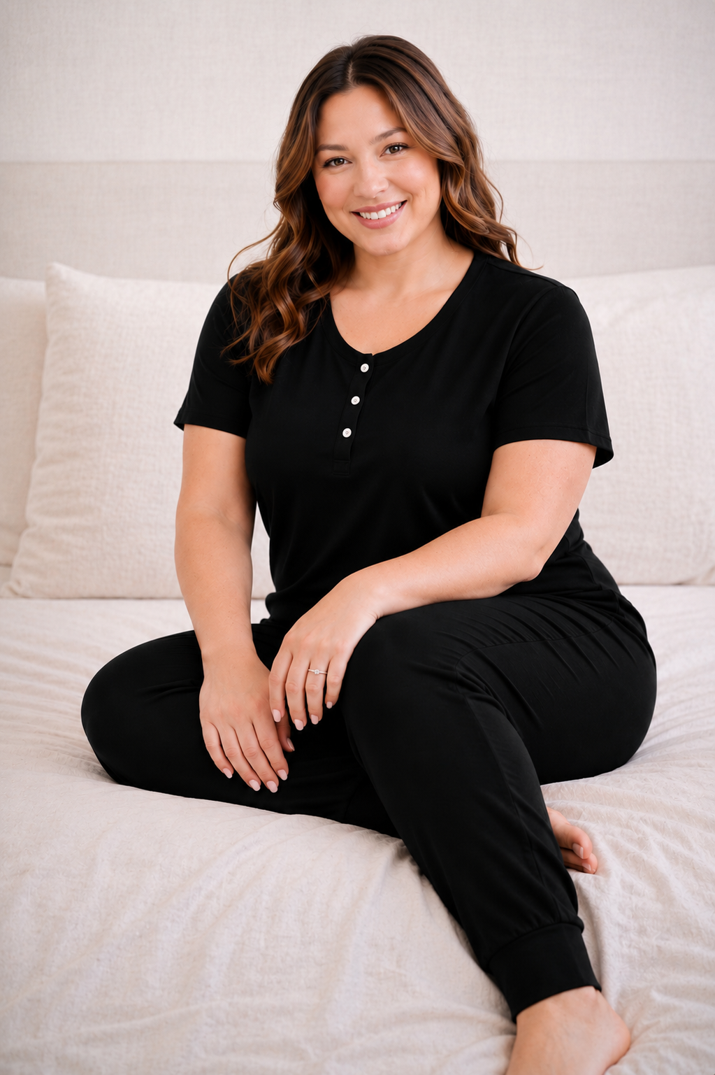 Black Bamboo Tee Shirt (SHIPS IN SEPTEMBER)