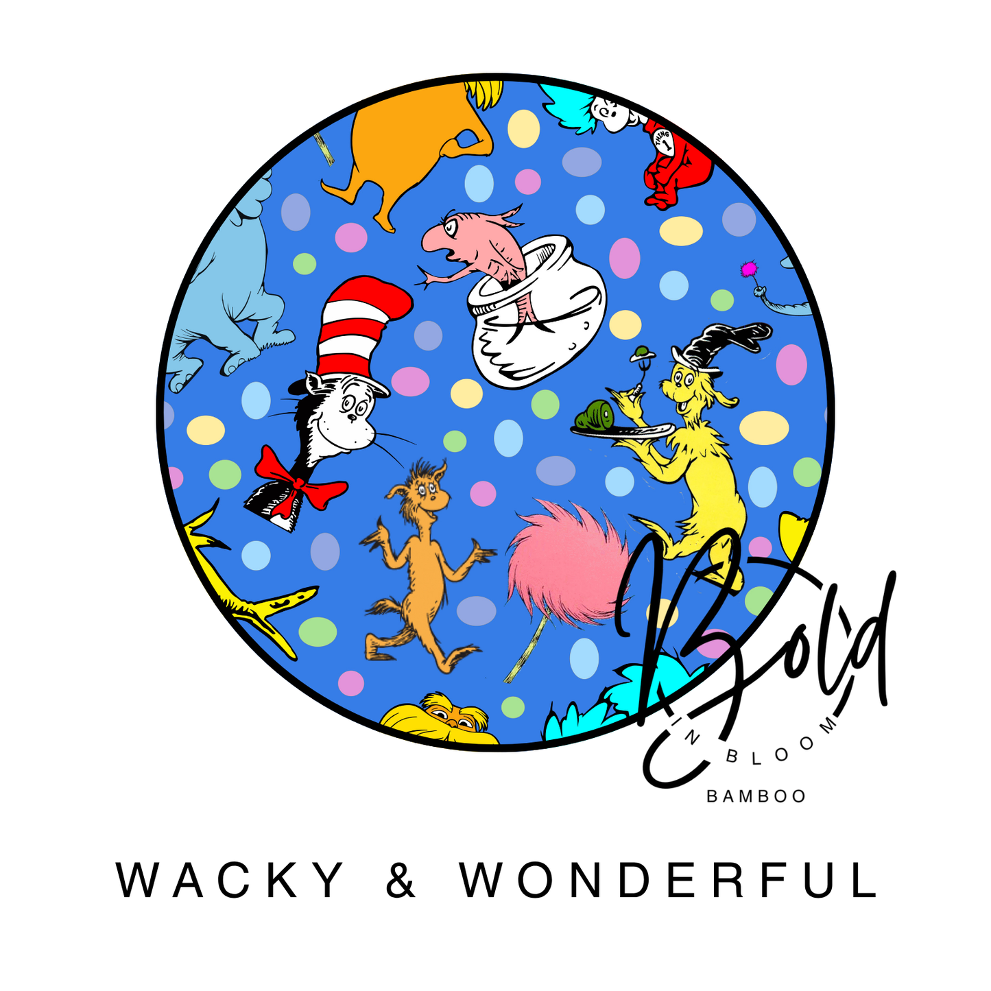 Wacky & Wonderful Bamboo Zippie (SHIPS IN NOVEMBER)