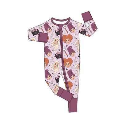 Spooky Sistas Bamboo Zippie (SHIPS IN SEPTEMBER)