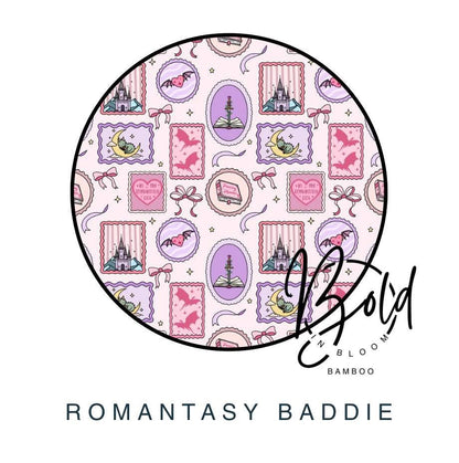 Romantasy Baddie Bamboo Zippie (READY TO SHIP)