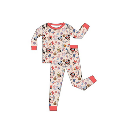 Clubhouse Fireworks Bamboo Children's Set (READY TO SHIP)