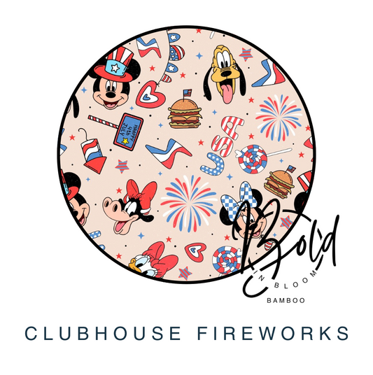 Clubhouse Fireworks Bamboo Children's Set (READY TO SHIP)