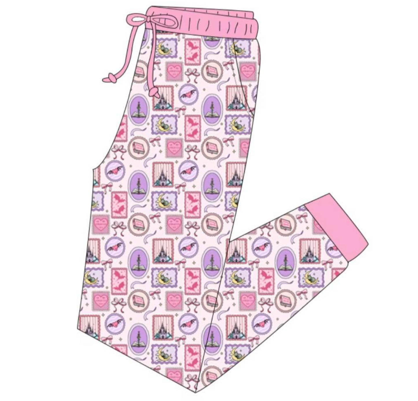 Romantasy Baddie Bamboo Joggers (READY TO SHIP)