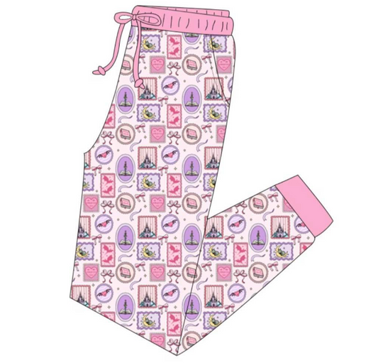 Romantasy Baddie Bamboo Joggers (READY TO SHIP)